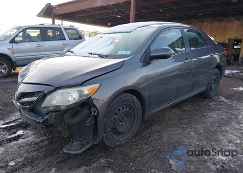 2012 Toyota Corolla Le из США, поврежденный, VIN 5YFBU4EE4CP056848